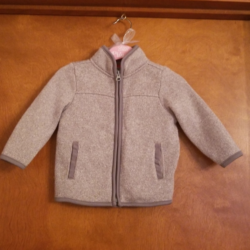 Gray Sweater Jacket